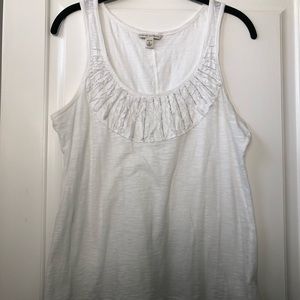 Banana Republic white tank top, petite small